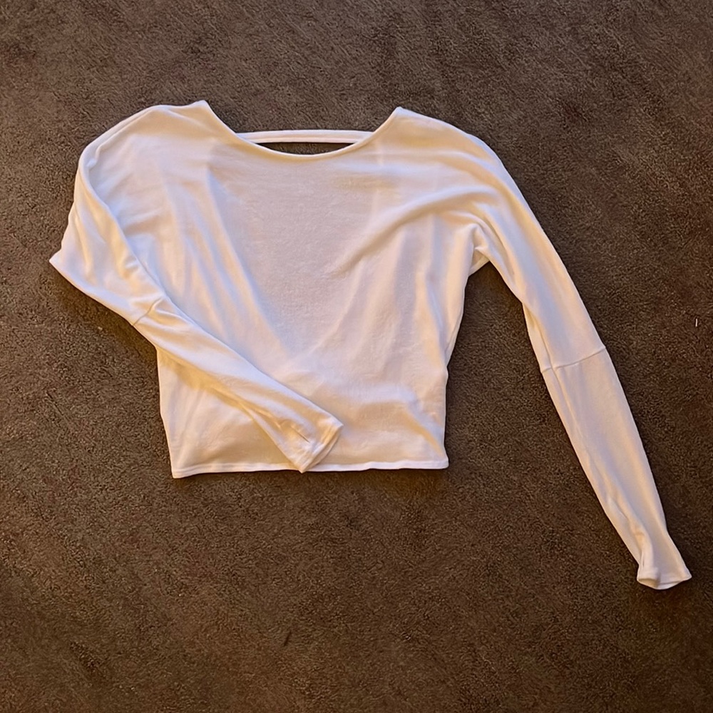 Cute Open Back Shirt